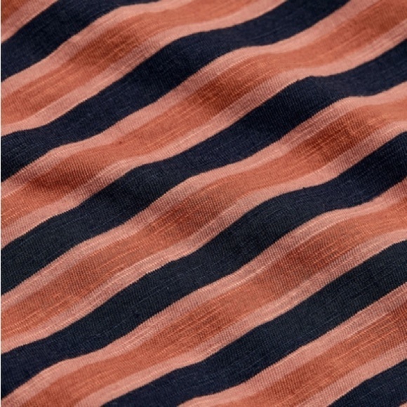 Pact Avery Slub Twist Back Dress Harvest Stripe - S - Picture 9 of 9